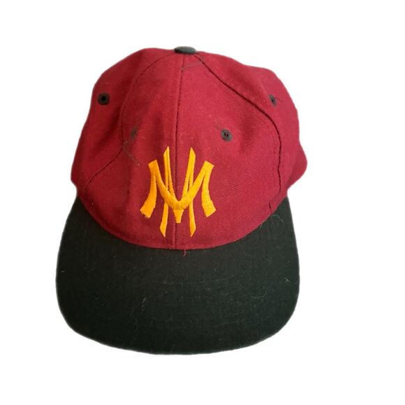 Mickey Mouse maroon and hunter green snapback - Picture 1 of 3